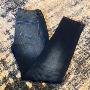 Kancan High Rise Button Fly Skinny Jeans